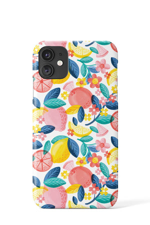 Bright Citrus By Noonday Design Phone Case (White) | Harper & Blake