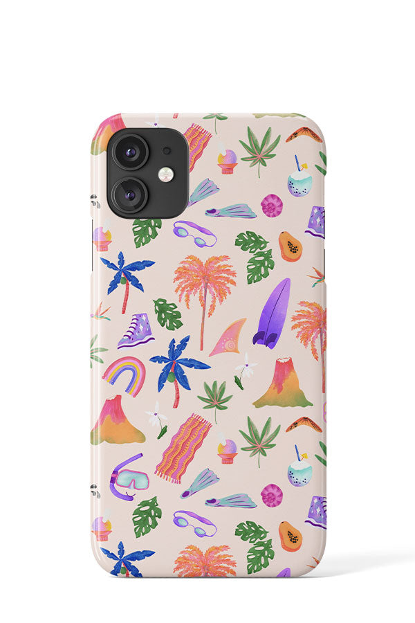 
            
                Load image into Gallery viewer, Vacation Ditsy By Lidia Snitsar Phone Case (Pink) | Harper &amp;amp; Blake
            
        