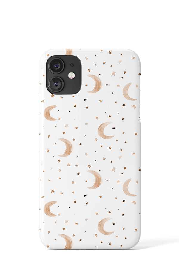 
            
                Load image into Gallery viewer, Boho Moons and Stars By Katerina Tova Phone Case (White) | Harper &amp;amp; Blake
            
        