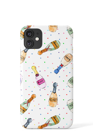 
            
                Load image into Gallery viewer, Champagne By Katerina Tova Phone Case (White) | Harper &amp;amp; Blake
            
        