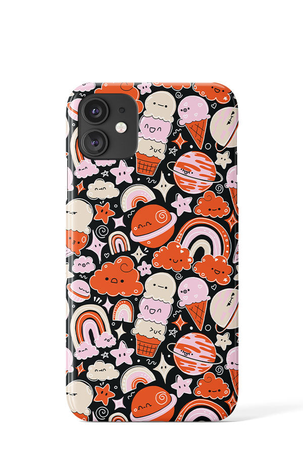 Kawaii Space Dreams by Kawaiitash Phone Case (Orange) | Harper & Blake