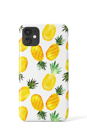 Pineapple Sweet Vibes By Katerina Tova Phone Case (White) | Harper & Blake