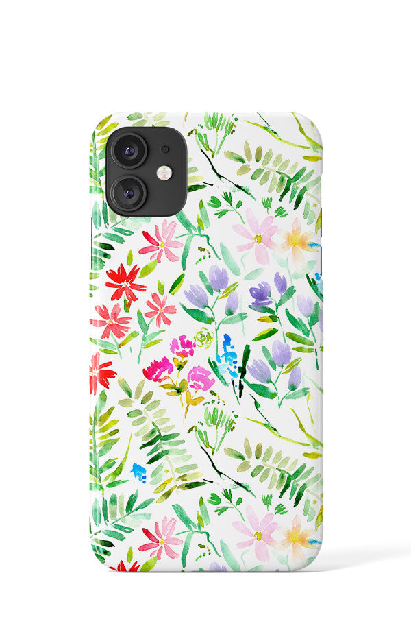 
            
                Load image into Gallery viewer, Wildflowers of Italian Riviera By Katerina Tova Phone Case (White) | Harper &amp;amp; Blake
            
        