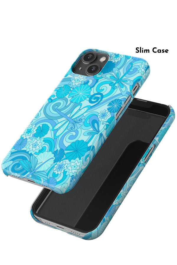 
            
                Load image into Gallery viewer, Groovy Dragonflies by Cressida Carr Phone Case (Blue) | Harper &amp;amp; Blake
            
        