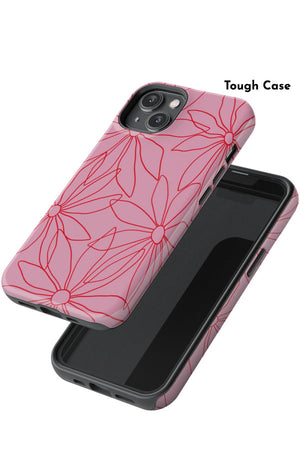 
            
                Load image into Gallery viewer, Scatter Daisy Phone Case (Pink Red) | Harper &amp;amp; Blake
            
        